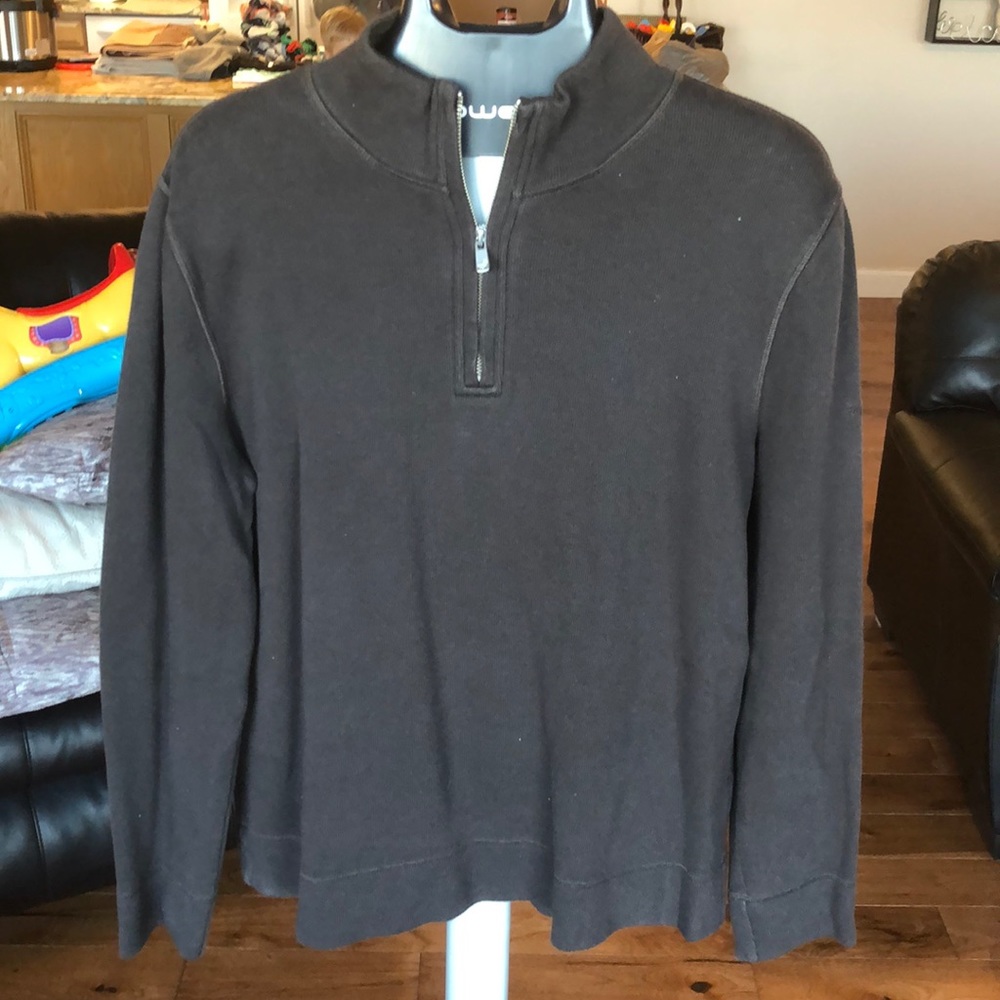 Facconnable L Men’s quarterzip - brown